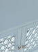 Jofran Isabella 69" Luxury Mirrored Sideboard Storage Cabinet in Blue - Holmwood's Furniture & Design Center (Somersworth, NH)