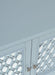 Jofran Isabella 86" Luxury Mirrored Sideboard Storage Cabinet in Blue - Holmwood's Furniture & Design Center (Somersworth, NH)
