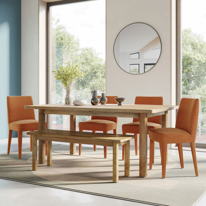 Jofran Wilson Mid-Century Modern Contemporary Upholstered Vintage Dining Chair (Set of 2) in Auburn - Holmwood's Furniture & Design Center (Somersworth, NH)