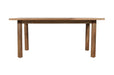 Jofran Bodhi 70" Rustic Solid Wood Dining Table in Golden image