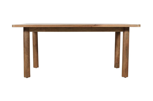 Jofran Bodhi 70" Rustic Solid Wood Dining Table in Golden image