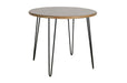 Jofran Brennan 42" Round Modern Contemporary Solid Wood Counter Height Dining Table in Golden - Holmwood's Furniture & Design Center (Somersworth, NH)