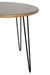 Jofran Brennan 42" Round Modern Contemporary Solid Wood Counter Height Dining Table in Golden - Holmwood's Furniture & Design Center (Somersworth, NH)
