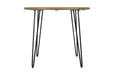 Jofran Brennan 42" Round Modern Contemporary Solid Wood Counter Height Dining Table in Golden image