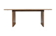Jofran Burke 76" Rustic Modern Solid Wood Dining Table in Golden image