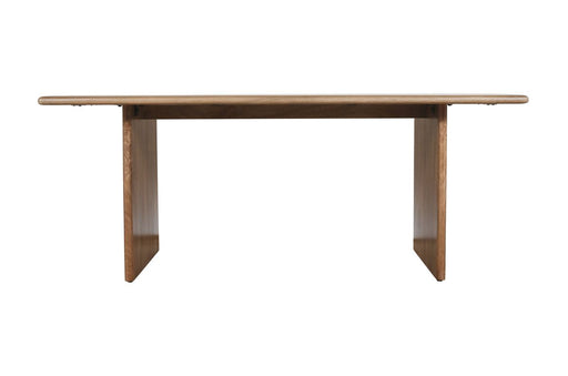 Jofran Burke 76" Rustic Modern Solid Wood Dining Table in Golden image