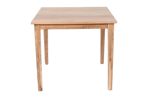 Jofran Colby 40" Square Traditional Classic Solid Hardwood Counter Height Dining Table in Light Brown image