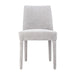 Jofran Wilson Mid-Century Modern Contemporary Upholstered Vintage Dining Chair (Set of 2) in Platinum image