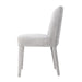 Jofran Wilson Mid-Century Modern Contemporary Upholstered Vintage Dining Chair (Set of 2) in Platinum - Holmwood's Furniture & Design Center (Somersworth, NH)
