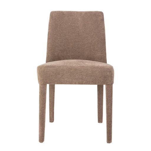 Jofran Wilson Mid-Century Modern Contemporary Upholstered Vintage Dining Chair (Set of 2) in Sable image