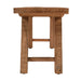 Jofran Reclamation 60" Rustic Reclaimed Solid Wood Dining Bench in Rustic Unfinished Brown - Holmwood's Furniture & Design Center (Somersworth, NH)