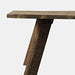 Jofran Reclamation 72" Rustic Reclaimed Solid Wood Dining Table in Rustic Unfinished Brown - Holmwood's Furniture & Design Center (Somersworth, NH)