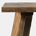Jofran Reclamation 42" Rustic Reclaimed Solid Wood Square Counter Height Dining Table in Rustic Unfinished Brown - Holmwood's Furniture & Design Center (Somersworth, NH)