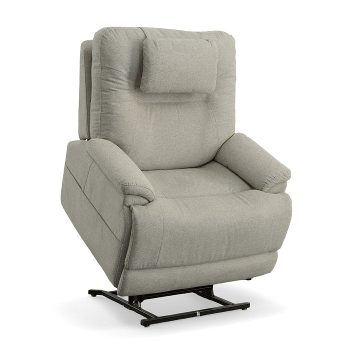 Zecliner Model 2 Latitudes Power Lift Sleep Recliner with Power Headrest & Lumbar - Holmwood's Furniture & Design Center (Somersworth, NH)