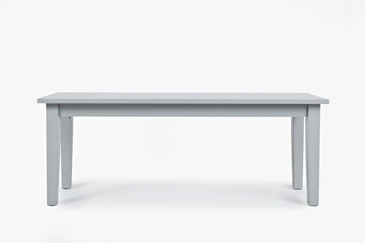 Jofran Simplicity Solid Wood 48" Classic Bench in Grey image