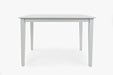 Jofran Simplicity Solid Wood Classic 54" Counter Height Dining Table in Grey image