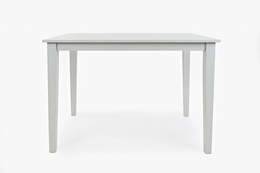 Jofran Simplicity Solid Wood Classic 54" Counter Height Dining Table in Grey image