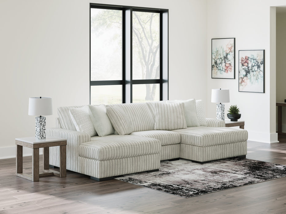 Stupendous Sectional with Double Chaise - Holmwood's Furniture & Design Center (Somersworth, NH)