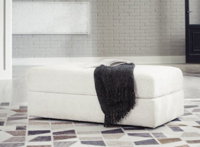 Karinne Oversized Accent Ottoman - Holmwood's Furniture & Design Center (Somersworth, NH)