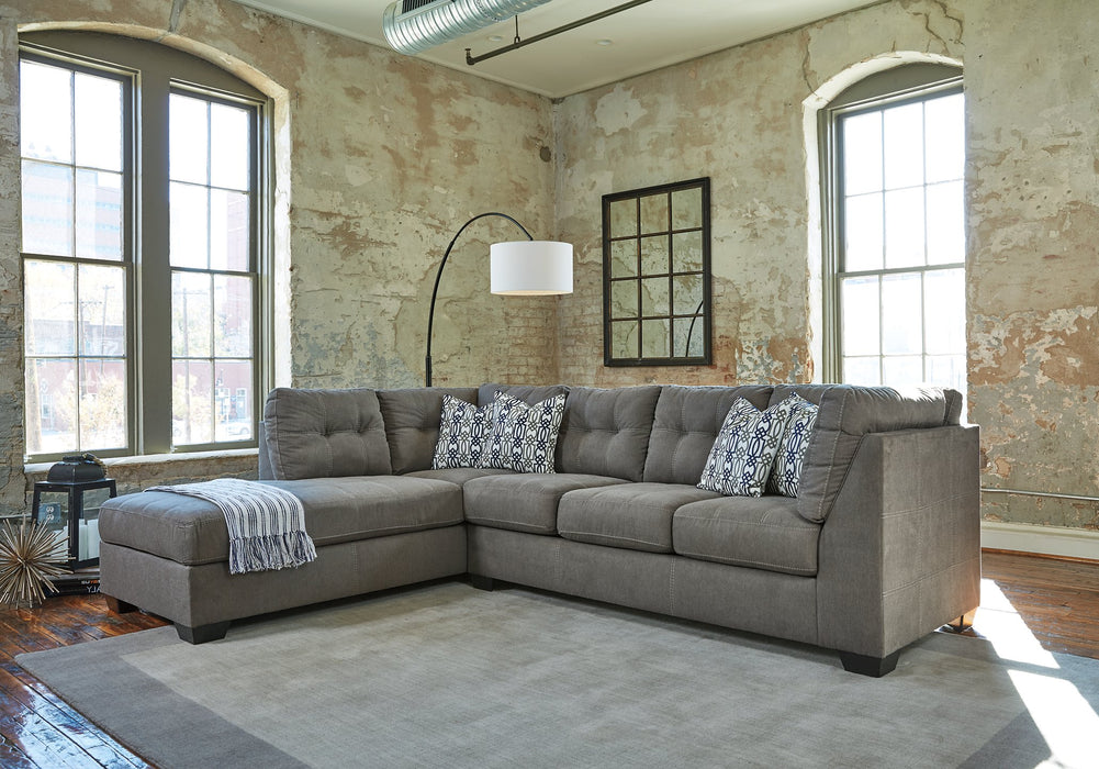 Pitkin 2-Piece Sectional with Chaise - Holmwood's Furniture & Design Center (Somersworth, NH)