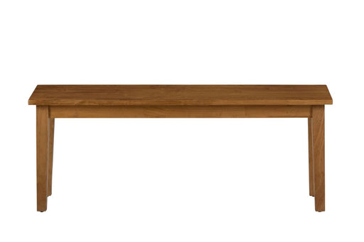 Jofran Simplicity Solid Wood 48" Classic Bench in Honey image