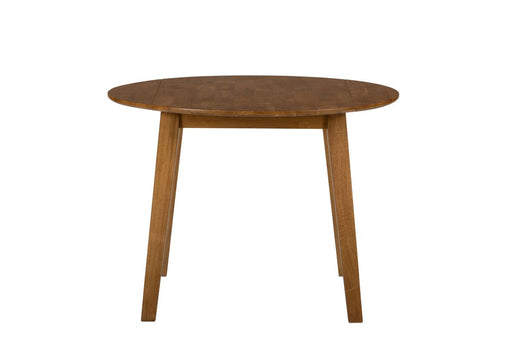 Jofran Simplicity Solid Wood Classic Round Drop-leaf Table in Honey image