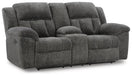 Frohn Reclining Loveseat with Console - Holmwood's Furniture & Design Center (Somersworth, NH)