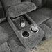 Frohn Reclining Loveseat with Console - Holmwood's Furniture & Design Center (Somersworth, NH)