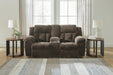 Frohn Reclining Loveseat with Console - Holmwood's Furniture & Design Center (Somersworth, NH)