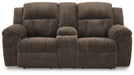 Frohn Reclining Loveseat with Console - Holmwood's Furniture & Design Center (Somersworth, NH)
