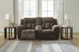 Frohn Reclining Loveseat with Console - Holmwood's Furniture & Design Center (Somersworth, NH)