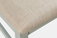 Jofran Craftsman Slat-Back Upholstered Desk Chair in Earl Grey - Holmwood's Furniture & Design Center (Somersworth, NH)