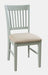 Jofran Craftsman Slat-Back Upholstered Desk Chair in Earl Grey - Holmwood's Furniture & Design Center (Somersworth, NH)