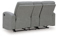 Gauntlet Reclining Loveseat with Console - Holmwood's Furniture & Design Center (Somersworth, NH)