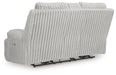 Rhines Falls Power Reclining Loveseat with Console - Holmwood's Furniture & Design Center (Somersworth, NH)