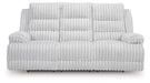 Rhines Falls Power Reclining Sofa with Drop Down Table - Holmwood's Furniture & Design Center (Somersworth, NH)