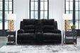 Rhine Falls Reclining Loveseat with Console - Holmwood's Furniture & Design Center (Somersworth, NH)
