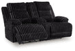 Rhine Falls Reclining Loveseat with Console - Holmwood's Furniture & Design Center (Somersworth, NH)