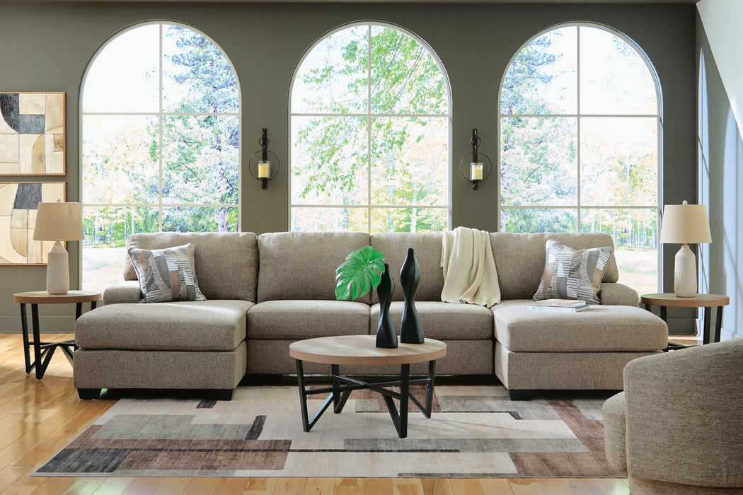 Newellen Sectional with Chaise - Holmwood's Furniture & Design Center (Somersworth, NH)