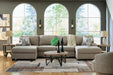 Newellen Sectional with Chaise - Holmwood's Furniture & Design Center (Somersworth, NH)