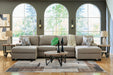 Newellen Sectional with Chaise - Holmwood's Furniture & Design Center (Somersworth, NH)