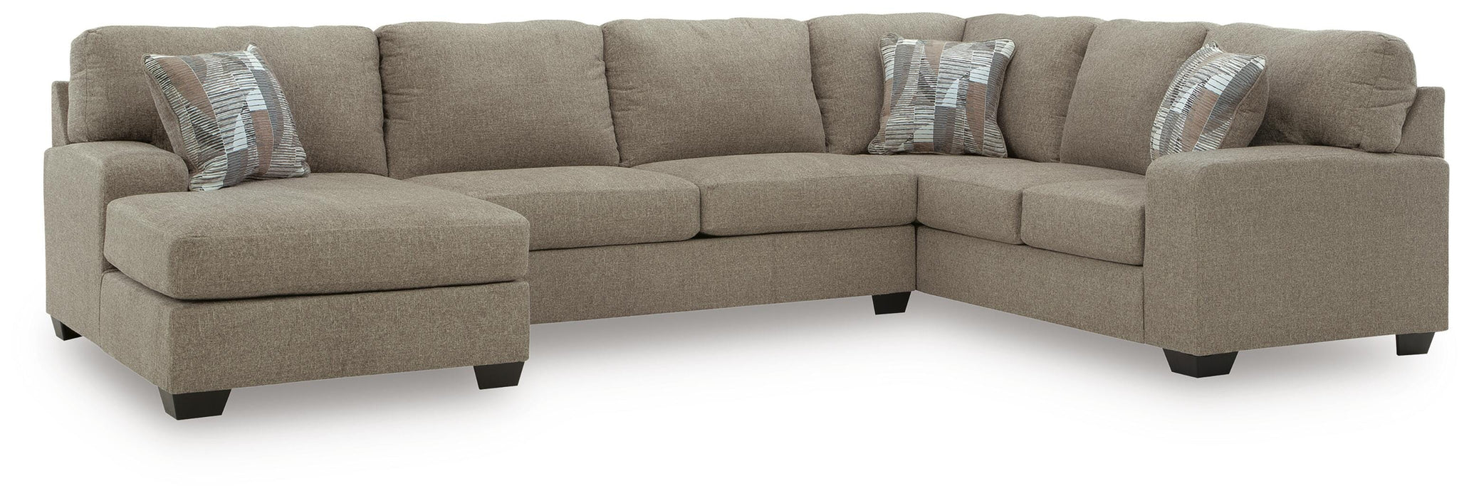 Newellen Sectional with Chaise - Holmwood's Furniture & Design Center (Somersworth, NH)