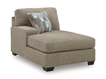 Newellen Sectional with Double Chaise - Holmwood's Furniture & Design Center (Somersworth, NH)