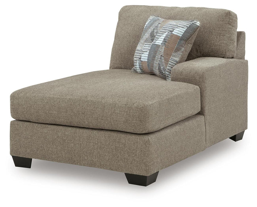 Newellen Sectional with Chaise - Holmwood's Furniture & Design Center (Somersworth, NH)