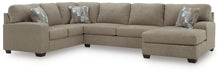 Newellen Sectional with Chaise - Holmwood's Furniture & Design Center (Somersworth, NH)