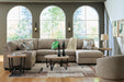 Newellen Sectional with Chaise - Holmwood's Furniture & Design Center (Somersworth, NH)