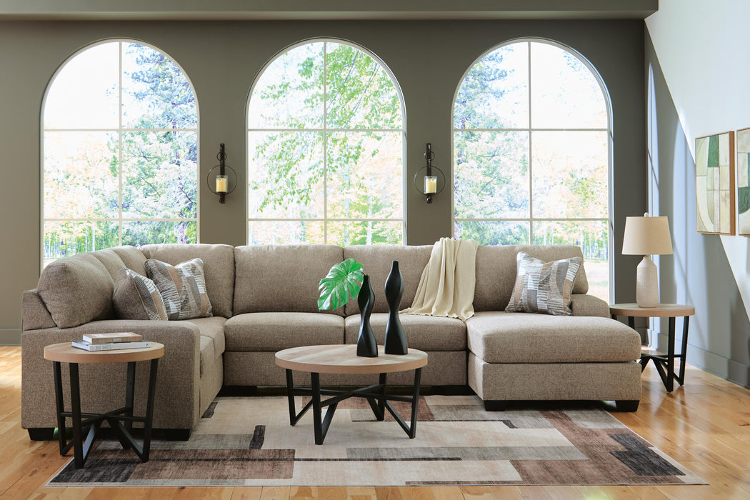 Newellen Sectional with Chaise - Holmwood's Furniture & Design Center (Somersworth, NH)