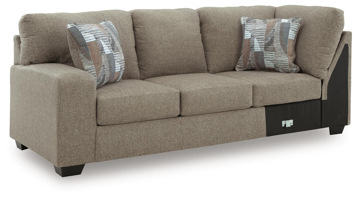 Newellen Sectional with Chaise - Holmwood's Furniture & Design Center (Somersworth, NH)