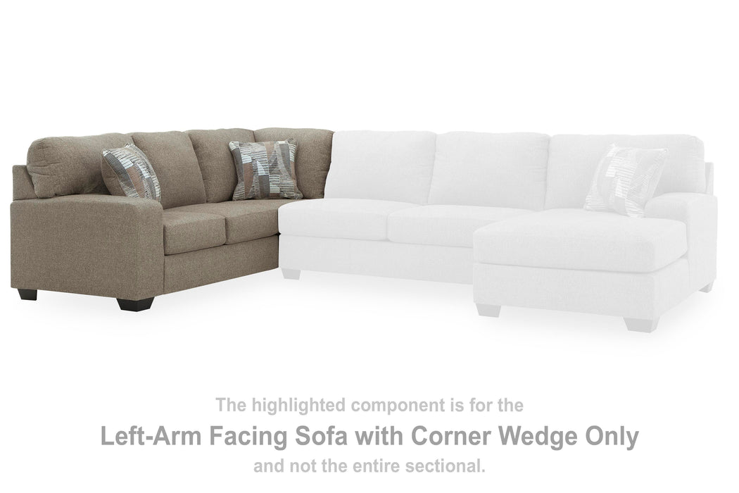 Newellen Sectional with Chaise - Holmwood's Furniture & Design Center (Somersworth, NH)