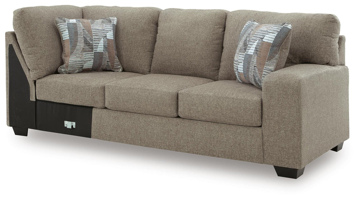 Newellen Sectional with Chaise - Holmwood's Furniture & Design Center (Somersworth, NH)